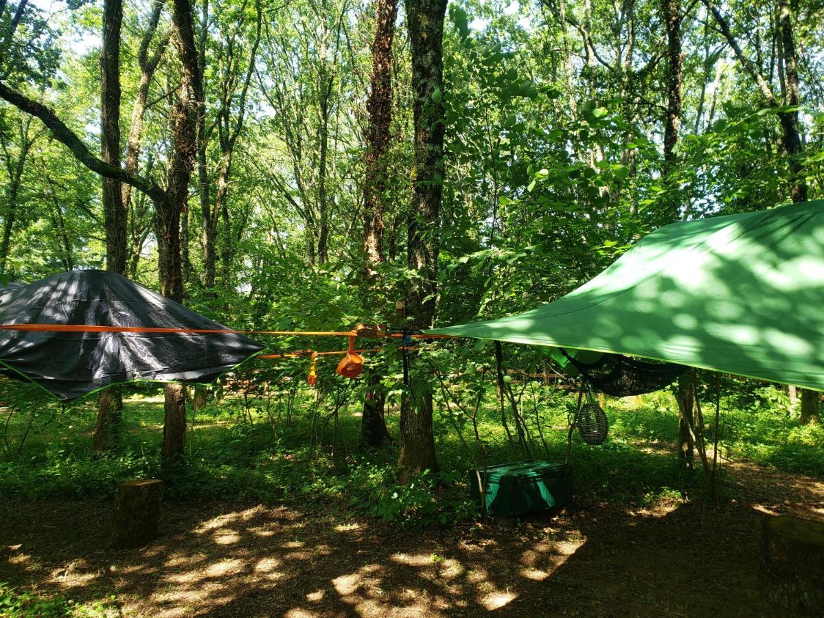 Hotel D'En Haut Tentes Suspendues Saint-Pardoux-lʼOrtigier Zewnętrze zdjęcie